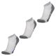 Skechers 3pk Mens 1/2 Terry Q-White Socks   S114981-HWHT Białe 41-46
