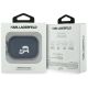 4. Etui Karl Lagerfeld Monogram Karl & Choupette Head na AirPods Pro 3 - czarne