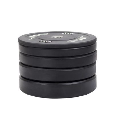 18. Talerz olimpijski HMS BLACK BUMPER 25 kg BBR25 