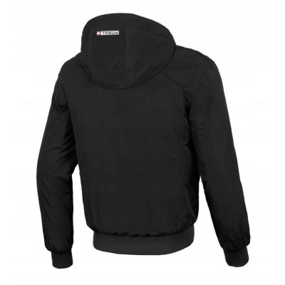 2. Męska kurtka przejściowa wiosenna Pit Bull West Coast Cabrillo Summer Hooded Czarna - 5230139