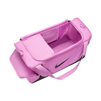 5. Torba Nike Brasilia S różowo-czarna IB4394 503