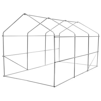 23. SZKLARNIA TUNEL OGRODOWY 200x350x200CM PE KONSTRUKCJA STAL ZIELONA