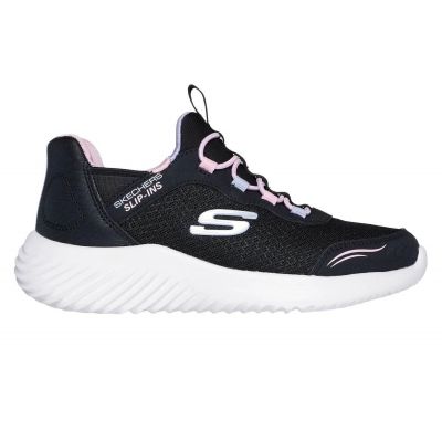 5. Buty Skechers Slip-ins Bounder Simple Cute Jr 303585N-BLK