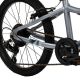 8. Rower dziecięcy Huffy Literide Alu 16” srebrno-niebieski (21215W)