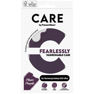 4. Etui CARE by PanzerGlass Fashion do Samsung Galaxy S25 Ultra - fioletowy
