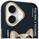 3. Etui Nimmy Glasses Cool Dog na iPhone 16 - czarne