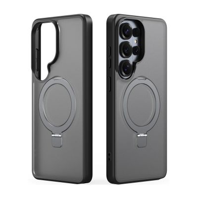 4. Etui Dux Ducis Yind na Samsung Galaxy S26 Ultra z podstawką kompatybilne z MagSafe - czarne