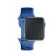 10. Pasek silikonowy 3mk Silicone Watch Strap do Apple Watch 38 / 40 / 41 mm - niebieski