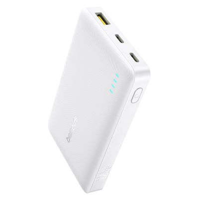 2. Powerbank Baseus EnerFill FP21 10000mAh 22.5W USB-A - USB-C - biały