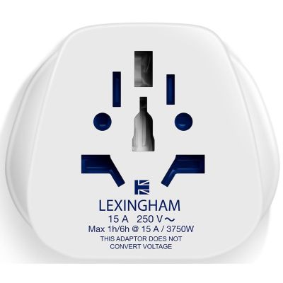 4. LEXINGHAM PRZEJŚCIÓWKA ADAPTER UNIWERSALNA ŚWIAT-> EU SHUCKO 2SZT