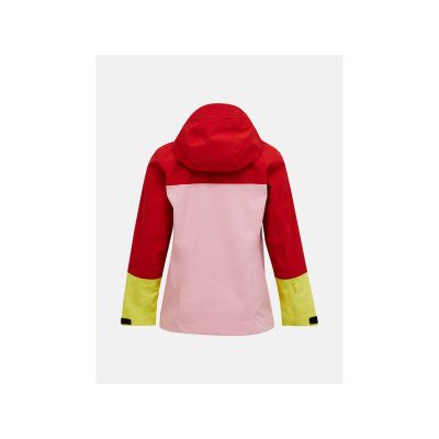 3. Kurtka damska PEAK PERFORMANCE W Trail Hipe 2.5L Shell Jacket kolor czerwony