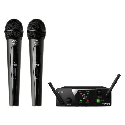 Mikrofonowy zestaw bezprzewodowy AKG WMS40 Mini2 Vocal Set BD US25B/D