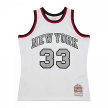 Koszulka Mitchell &amp; Ness NBA Cracked Cement Swingman Jersey Knicks 1991 Patrick Ewing M TFSM5934-NYK91PEWWHIT