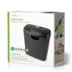 13. Niszczarka do papieru Nedis 10l DIN P-2 190W Czarna