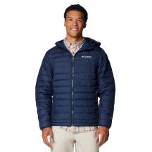 Columbia Powder Lite II Hooded Jacket 2086944464 Granatowe L
