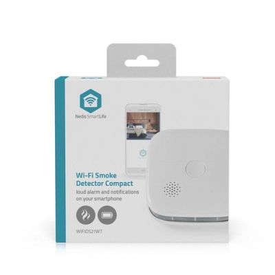 8. Czujnik dymu Nedis SmartLife WIFIDS21WT3 3szt.