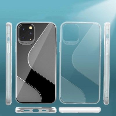 13. S-Case elastyczne etui pokrowiec Huawei P Smart 2020 niebieski