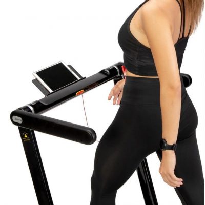 7. Bieżnia elektryczna z biurkiem HMS LOOP12 MULTI 1-12 km/h, czarna