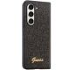 5. Etui Guess Glitter Script na Samsung Galaxy Z Fold 5 - czarne