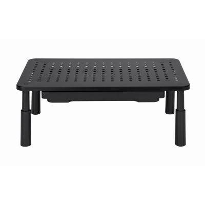 5. GEMBIRD REGULOWANA PODSTAWKA POD MONITOR Z SZUFLADĄ (PROSTOKĄT)