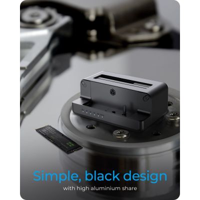 7. ICY BOX IB-2914MSCL-C31 USB 3.2 Gen 2 (3.1 Gen 2) Type-C Czarny