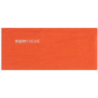 Opaska SUPER.NATURAL WANDERLUST HEADBAND pomarańczowa   one size