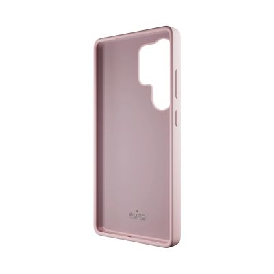 6. Etui silikonowe Puro Icon do Samsung Galaxy S25 Ultra - różowe
