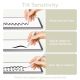 7. Rysik Tech-Protect Digital Magnetic Stylus Pen 3 magnetyczny do tabletu iPad - biały