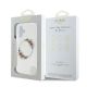 8. Etui Guess IML Flowers Wreath MagSafe na iPhone 16 Plus - przezroczyste