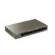 3. Tenda TEF1109P-8-102W łącza sieciowe Fast Ethernet (10/100) Obsługa PoE Metaliczny