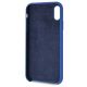 4. Etui BMW Silicone M Collection na iPhone Xr - niebieske
