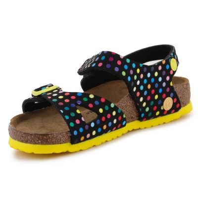 3. Sandały Birkenstock Colorado Rivet Logo Digital Dots Black Jr 1023611