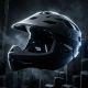 23. Kask rowerowy full-face Meteor Hydra S 51-55 cm czarny