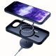 6. Etui 3mk Smoke MagCase na Apple iPhone SE4/16E - czarny mat