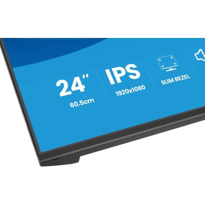 26. iiyama ProLite X2491HS-B1 monitor komputerowy 60,5 cm (23.8") 1920 x 1080 px Full HD LCD Czarny