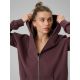 3. Bluza dresowa rozpinana z kapturem damska 4F 4FRAW25TSWSF2778-82S