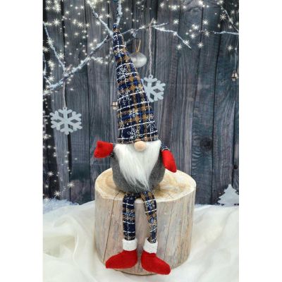 9. SKRZAT DEKORACYJNY 30+20CM KRATA GRANATOWA