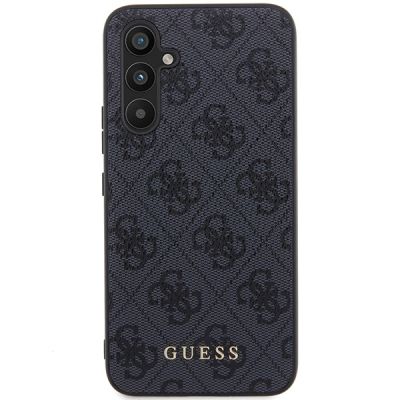 3. Etui Guess 4G Metal Gold Logo na Samsung Galaxy S23 FE - szare