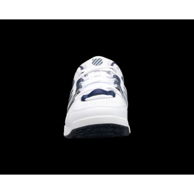 3. Męskie sneakersy K-Swiss ACCOMPLISH IV WHITE/PEACOAT/SILVER-M (07387-177-M)