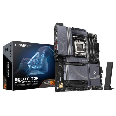 7. GIGABYTE B850 AI TOP płyta główna AMD B850 Gniazdo AM5 ATX