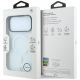 8. Etui BMW Sign Frosted IML & Metal Logo MagSafe na iPhone 18 Pro Max / 17 Pro Max - przezroczyste