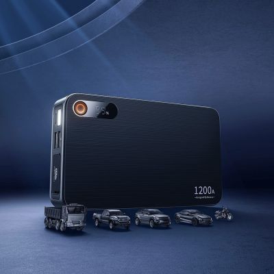 10. Powerbank Jump Starter do samochodu 1200A Baseus Super Energy Pro+ - czarny