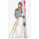 2. Longsleeve damski SUPER.NATURAL W APRES SKI LS szary