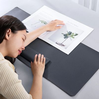 9. Mata na biurko Baseus MagPro Series II BS-PS037 z podpórką na nadgarstki - czarna