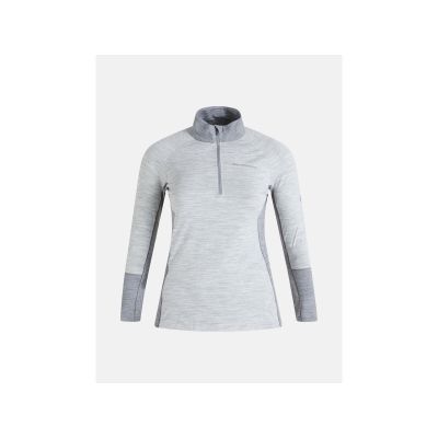 5. Koszulka termiczna Peak Performance W Magic Half Zip szary