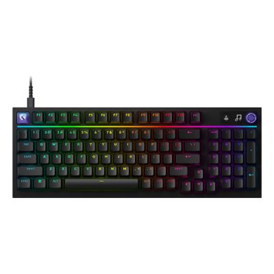 2. Logitech G G316 X 98 klawiatura Gaming USB QWERTY Angielski Czarny