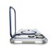 5. Etui Spigen Ultra Hybrid Optik S MagSafe na iPhone 18 Pro Max / 17 Pro Max - przezoczysto-granatowe