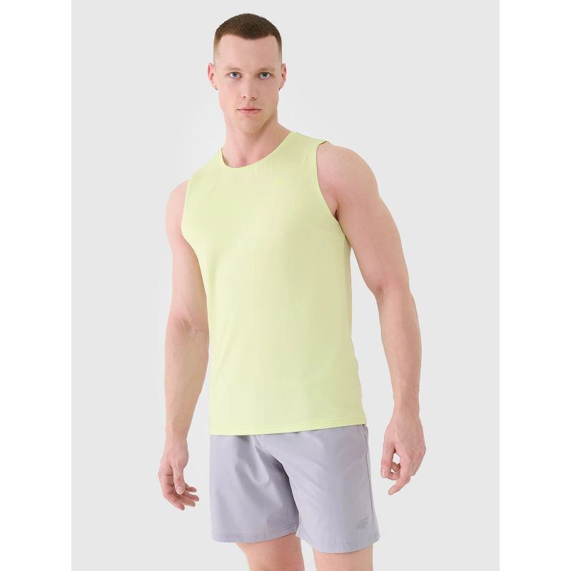 Tank top męski treningowy szybkoschnący 4F 4FWSS25TFSLM460-45S