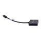 6. Adapter Lanberg AD-0006-BK (Mini DisplayPort M - D-Sub (VGA) F; 0,20m; kolor czarny)