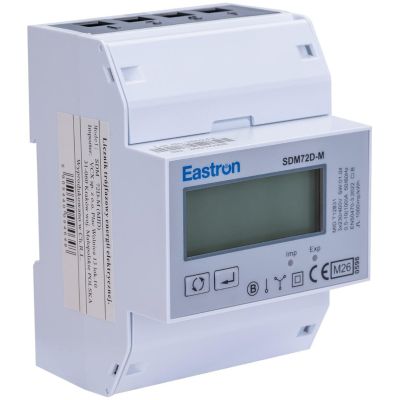 Licznik energii trójfazowy SDM 72 DM MID Modbus